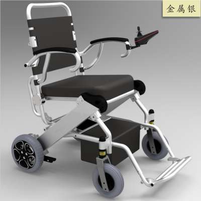 2017 new design manufacture price foldable lightweight electric power wheelchair